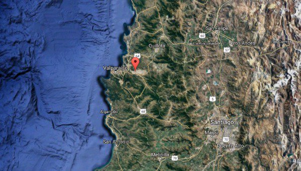 Fuerte sismo de 6.7 grados remece Santiago de Chile