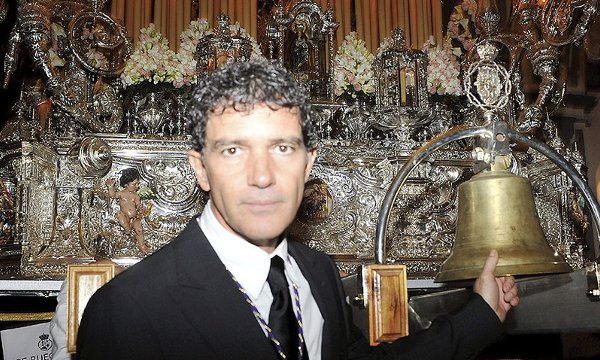 Antonio Banderas regresa a su natal Málaga por Semana Santa