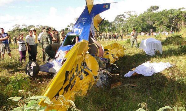 Cuatro personas mueren en accidente de avioneta en Morona Santiago