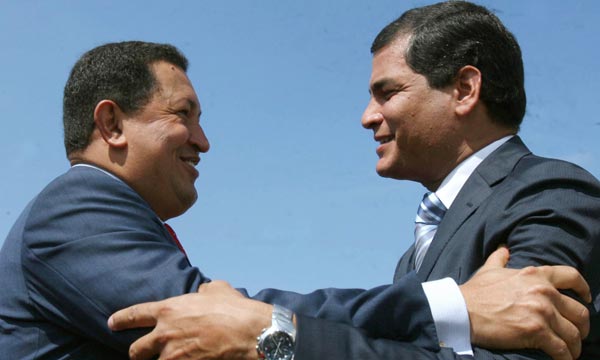 Hugo Chávez, un aliado estratégico del Ecuador