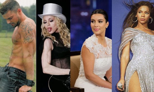 Ricky Martin, Beyoncé, Kim y Madonna defienden matrimonio gay en EE.UU.