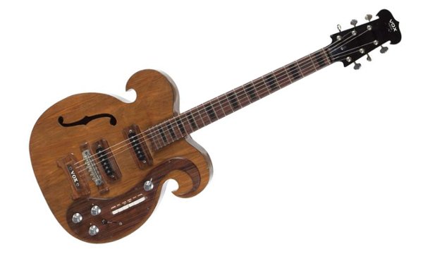 Subastan por 408.000 dólares una guitarra usada por Lennon y Harrison