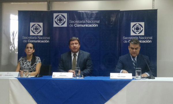 Gobierno denuncia conspiración en las marchas de este jueves en Quito