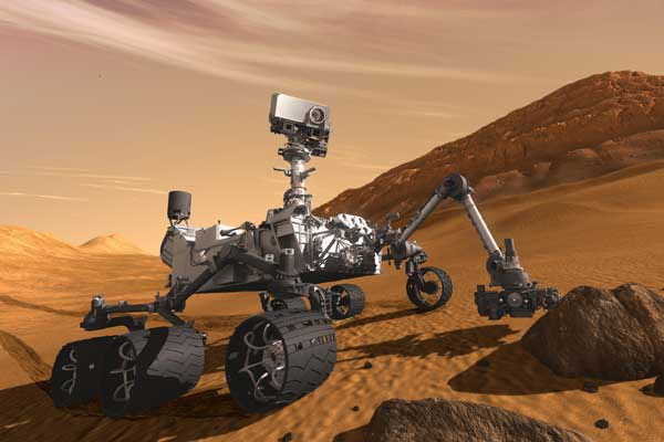 Curiosity halla agua en suelo de Marte