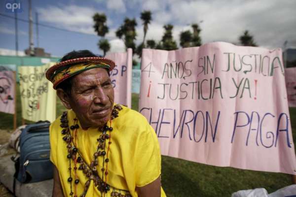 Corte holandés niega pedido de Ecuador en contra de Chevron