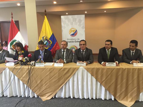 Ecuador dispuesto a excluir a materia prima de Perú de salvaguardia cambiaria