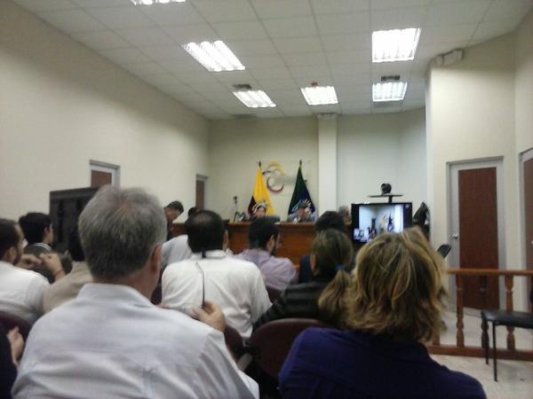 Exconviviente de Sharon asiste a audiencia de juzgamiento por femicidio