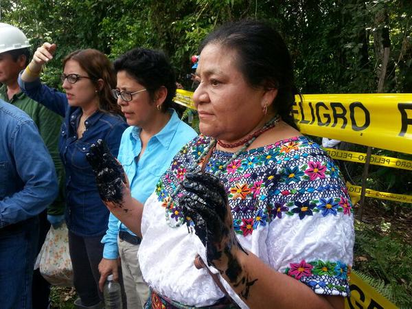 Premio Nobel de la Paz constató daño ambiental de Chevron en Amazonía