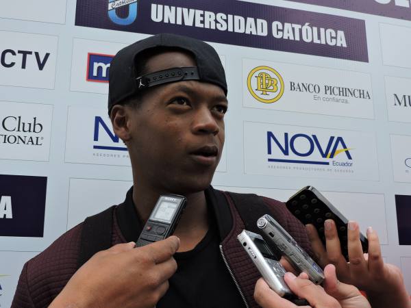 Romario Ibarra reemplaza a Marcos Caicedo en la selección ecuatoriana
