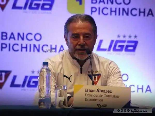 Liga de Quito: Isaac Álvarez es elegido como nuevo presidente 'albo'
