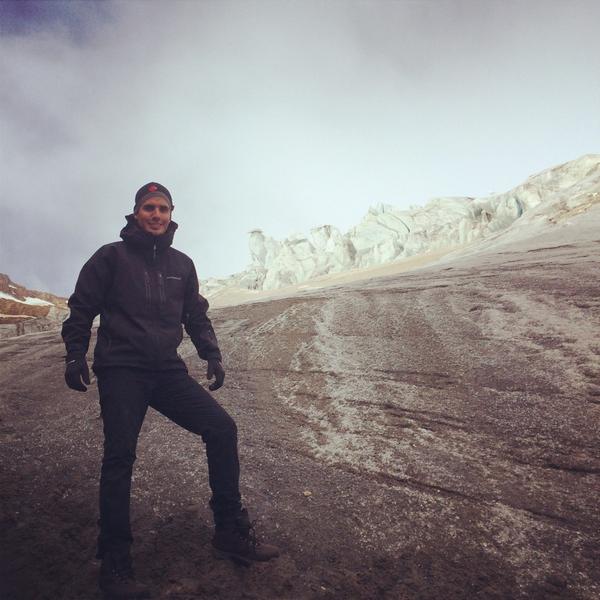 El majestuoso volcán Cayambe