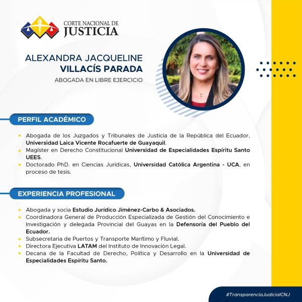 La Corte Nacional de Justicia eligió su terna para renovar el Consejo de la Judicatura sin considerar a Mario Godoy