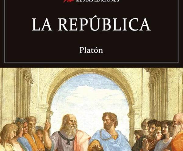 Imagen de la portada del libro 'La República' de Platón.