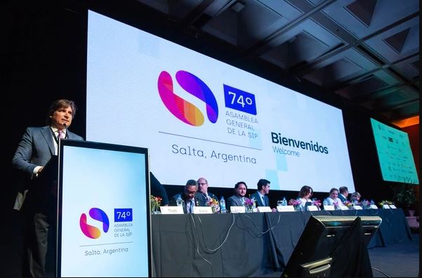 SIP reconoce esfuerzos de Ecuador en libertad de prensa