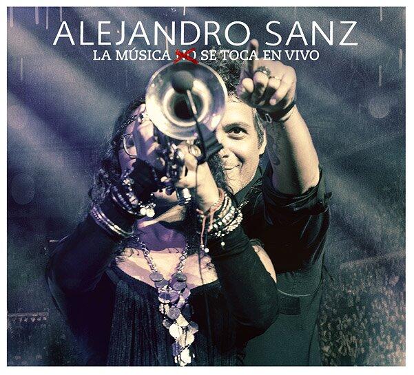 Alejandro Sanz revela portada de su nuevo álbum &quot;La Música No Se Toca en vivo&quot;