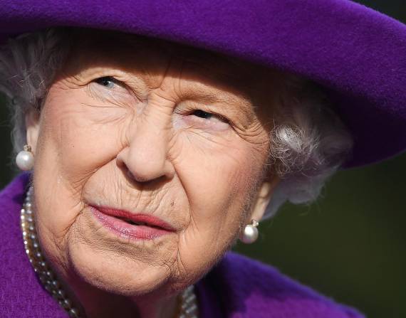 La reina británica Isabel II.