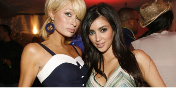 Paris Hilton publicó una foto del pasado de Kim Kardashian