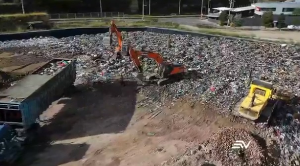 Relleno sanitario de Quito está al límite de su capacidad