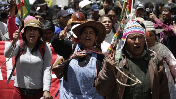 Mañana huelga en La Paz por resultados del censo de 2012