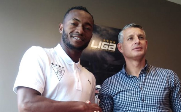 Pedro Pablo Perlaza firma 4 años con LDUQ