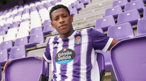 Gonzalo Plata fue presentado y espera ascender con el Real Valladolid