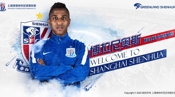 Doblete de Miller Bolaños en China