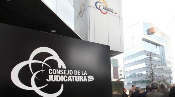 Imagen del edificio sede del Consejo de la Judicatura en Quito.