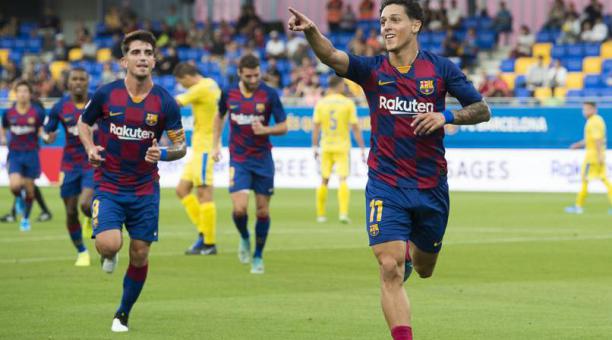 Golazo de Kike Saverio con el Barca B
