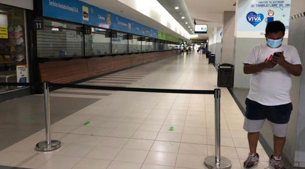 Terminales terrestres de Guayaquil funcionan de 05h00 a 21h00