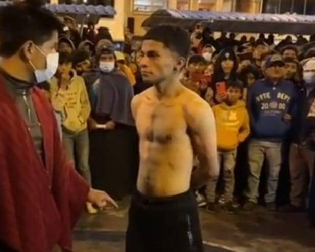 Guamote: el hombre acusado de extorsión fue apedreado en la cabeza antes de ser incinerado