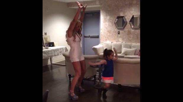 Britney Spears y una tierna niña bailan “Vogue” como tributo a Madonna