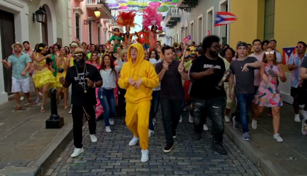 Bad Bunny y Jimmy Fallon alborotaron Puerto Rico