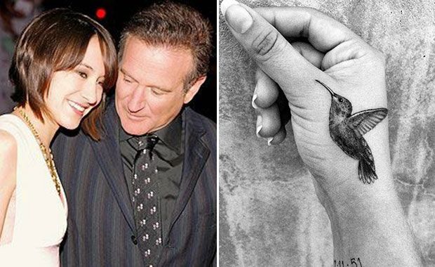 El emotivo tatuaje de la hija de Robin Williams tras 2 meses de la muerte de su padre