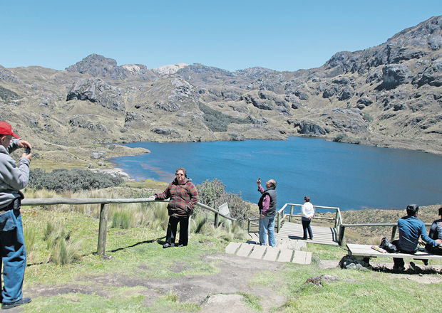 El Cajas y su pesca deportiva, una pausa antes de adentrarse en Cuenca