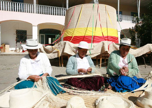 Sombrero de paja toquilla celebra un año de patrimonio inmaterial