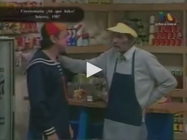 Ramón Valdés había filmado una escena que predijo su final.