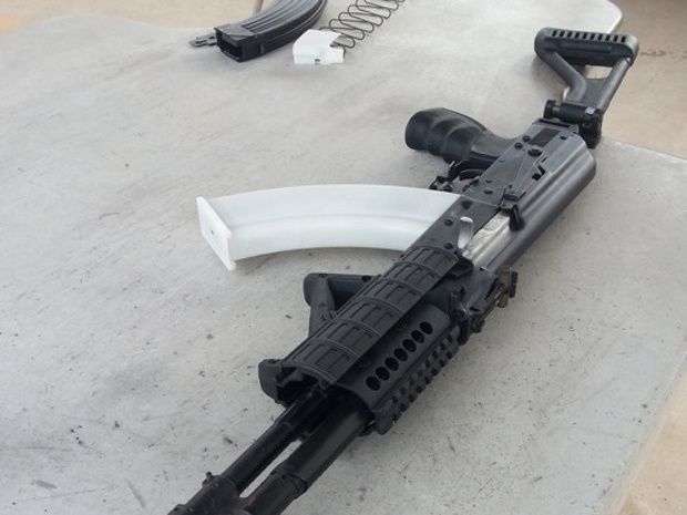 Fabrican arma de fuego con impresora 3D
