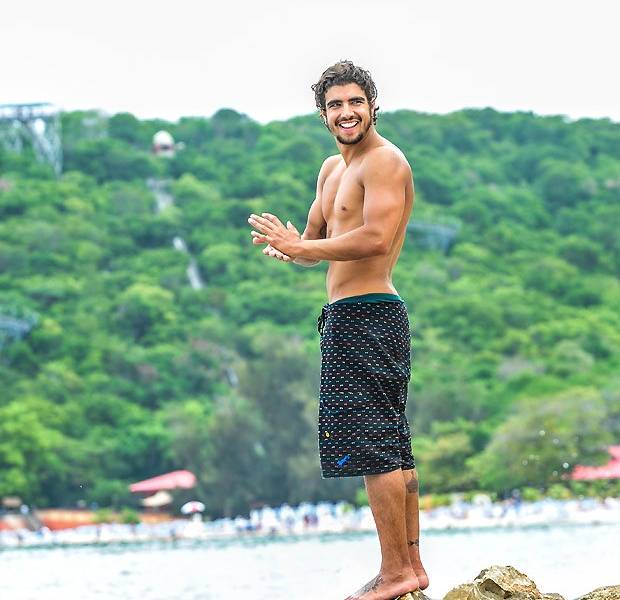 Caio Castro disfruta de una invitación llena de adrenalina en el Caribe