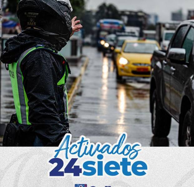 El tránsito vehicular por la avenida La Gasca fue habilitado tras el aluvión