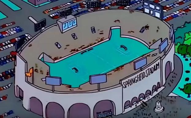 No se dará la final del Mundial pronosticada en Los Simpsons