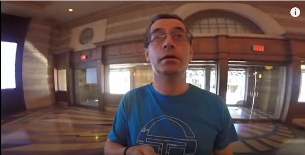 Un padre grabó sus vacaciones en Las Vegas con una GoPro, ¡mal enfocada!