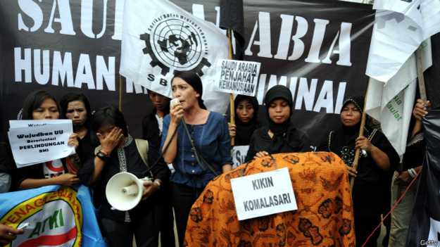 $80.000 para empleada doméstica indonesia que sufrió abusos en Arabia Saudita