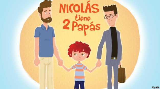 "Nicolás tiene dos papás": el libro para niños preescolares que causa revuelo en Chile