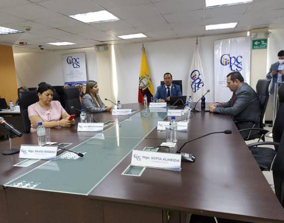 Actualmente el proceso contra el CPCCS está en su etapa de prueba.