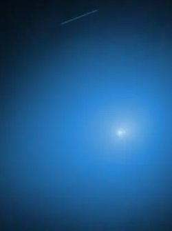 El Telescopio Espacial Hubble captó esta imagen del cometa 3I/ATLAS el 30 de noviembre.