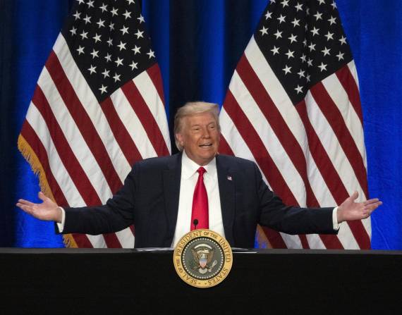 Donald Trump es el presidente número 45 de los Estados Unidos en el periodo 2017-2021.
