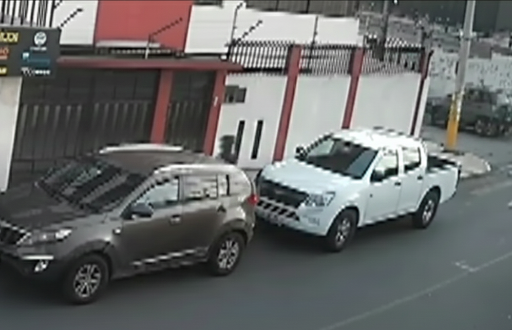 Camioneta robada en el norte de Quito