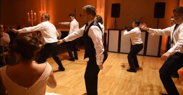 La coreografía sorpresa de una boda que tiene 26 millones de vistas
