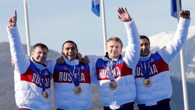 Cinco deportistas rusos más sancionados por el COI por caso de dopaje