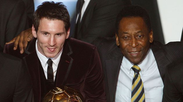 Pelé, 80 años de récords que persiguen Messi, Neymar y CR7
